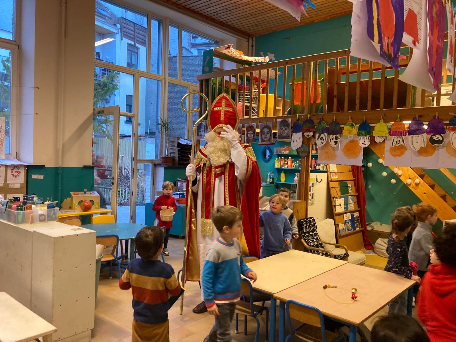 Saint-Nicolas à l&rsquo;école